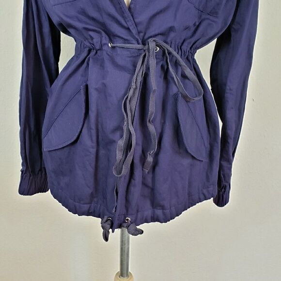 L'agence navy blue cargo utility jacket - Picture 3 of 8